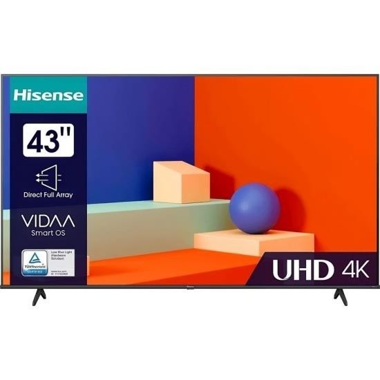 Телевизор HISENSE 43" UHD 3840x2160 43A6K