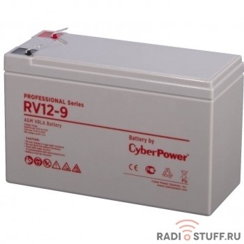 CyberPower Аккумулятор RV 12-9 12V/9Ah