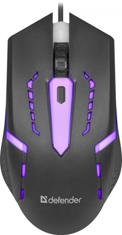 Мышка USB OPTICAL HIT MB-601 BLACK 52601 DEFENDER