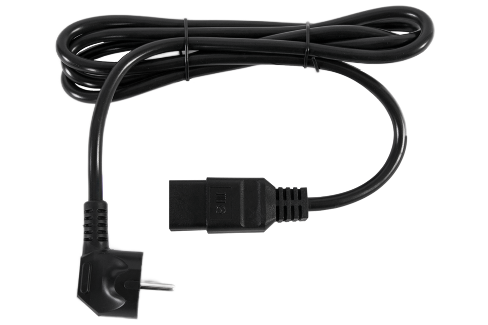 Шнур питания с заземлением IEC 60320 C19/Schuko, 16 А / 250 В (3 × 1,5), длина 1,8 м 