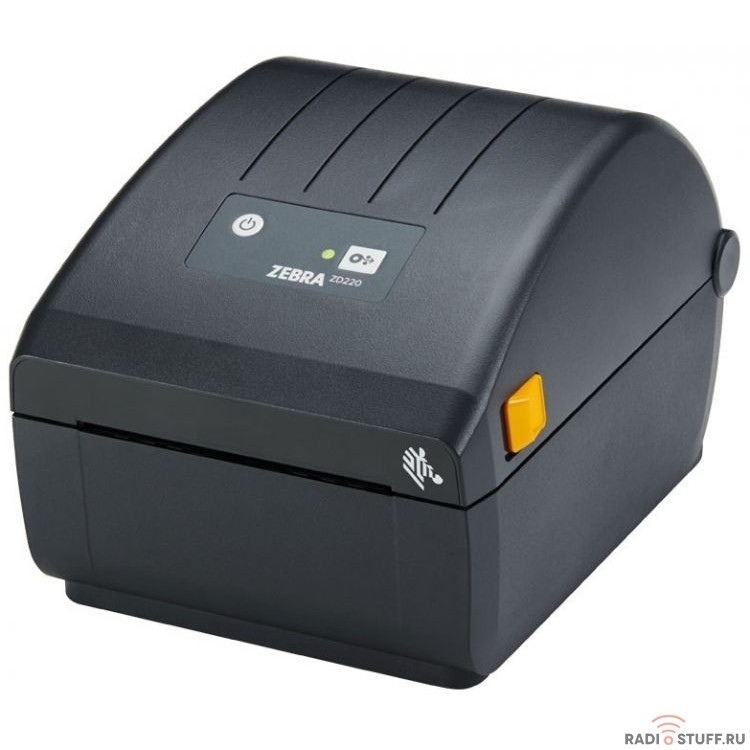 Zebra ZD220d-термо  [ZD22042-D0EG00EZ] {Direct Thermal Printer ZD220; Standard EZPL, 203 dpi, EU and UK Power Cords, USB} 