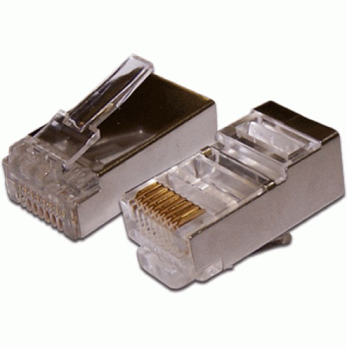 Коннектор Nikomax Cat.5e экранированный, 100 шт.