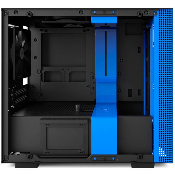NZXT CA-H200B-BL H200 MINI-ITX MATTE BLACK/BLUE
