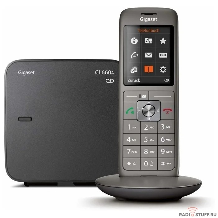 Gigaset CL660A Радиотелефон Anthracite [S30852-H2824-S321]