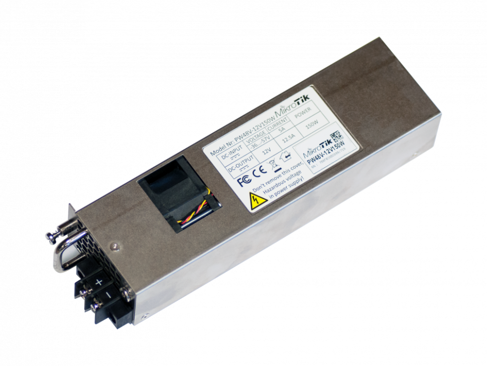Блок питания DC-DC для CCR MikroTik PW48V-12V150W